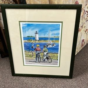 Framed Nautical Wall Art With Frame